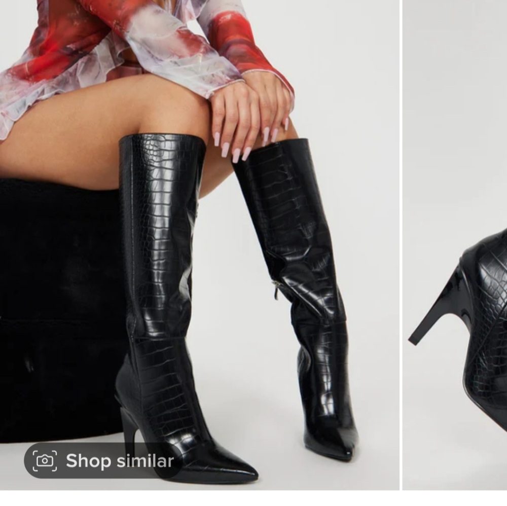 Beautiful knee-high boots from Fashion Nova. Size 9